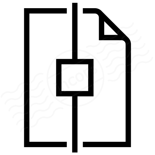 Iconexperience I Collection Document Center Horizontal Icon