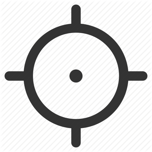 Center, Goal, Location, Map, Marker, Navigation, Target Icon