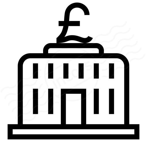 Iconexperience I Collection Central Bank Pound Icon