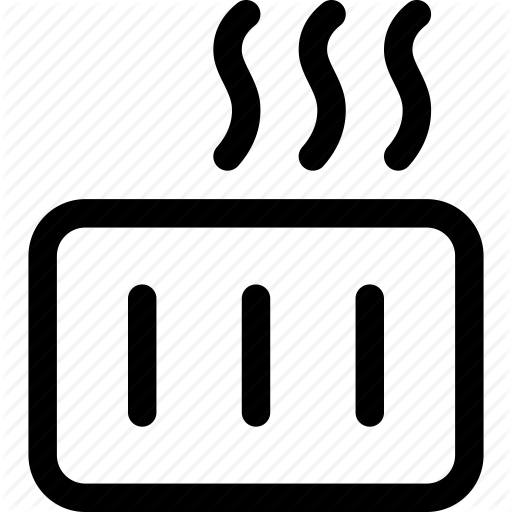 Central, Heat, Heater, Heating Icon