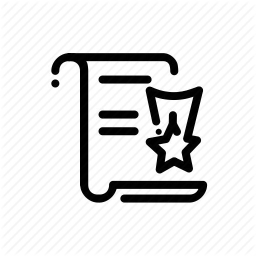 Award, Certificate, Certified Icon