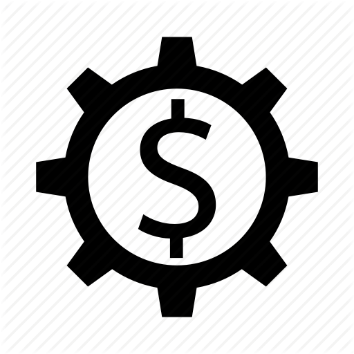 Cash, Cfo, Control, Dollar, Gear, Money, Setting Icon