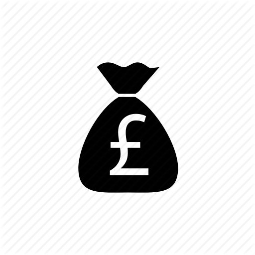 Cash, Finance, Money, Money Bag, Pound, Savings Icon