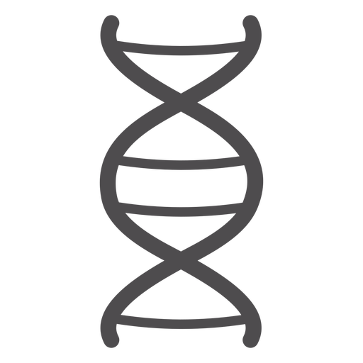 Dna Chain Stroke Icon