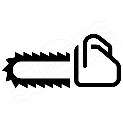 Iconexperience I Collection Chainsaw Icon