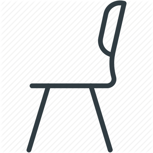 Chair, Desk Chair, Dining Chair, Furniture, Seat Icon