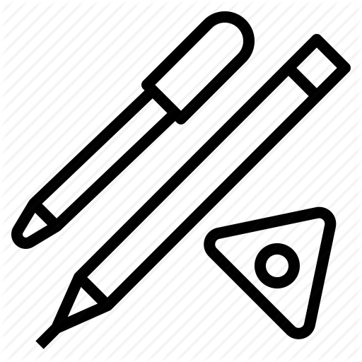 Chalk, Marking, Pen, Pencil, Sewing, Tools Icon