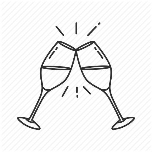 Champagne Drawing Free Download On Unixtitan