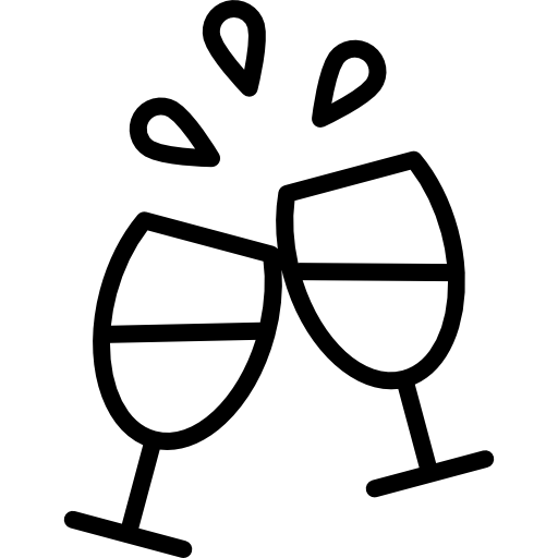 Alcohol Celebration Champagne Glass Icon