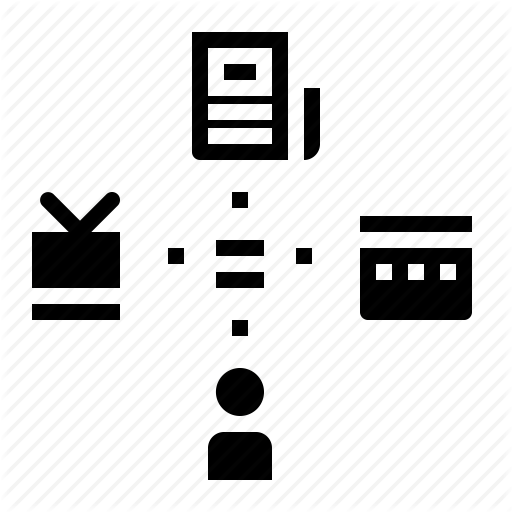 Chanel, Internet, Mail, Marketing, Network, Newspaper, Product Icon