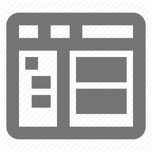 Application, Browser, Interface, Layout, Page, Tab, Web, Window Icon