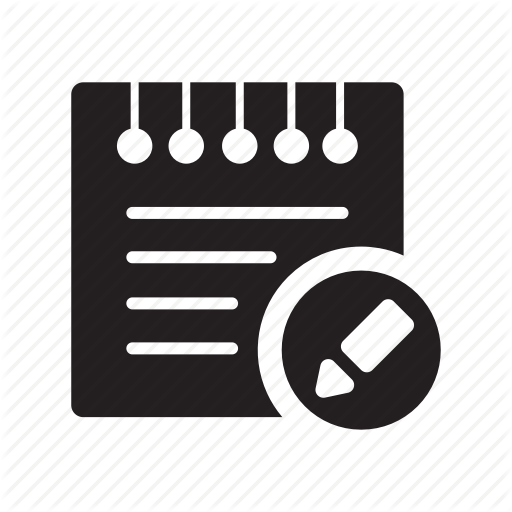 Change, Edit, Files, Notes, Pen Icon