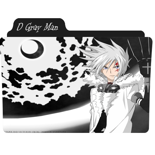 D Gray Man Folder Icon