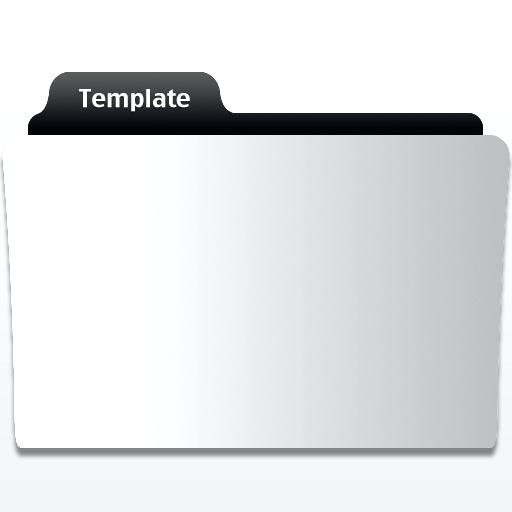 Folder Icon Template Mac Movie