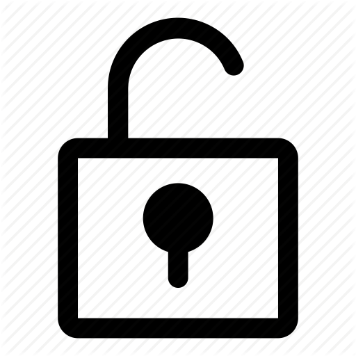 Change, Login, Padlock, Password, Unlock, Unlocked Icon