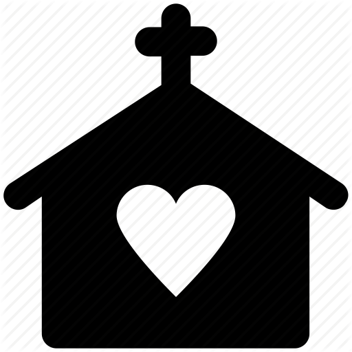 Building, Church, Happiness, Heart Sign, Marriage Service, Wedding