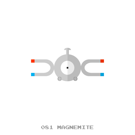 Electr, Kanto, Magnemite, Pokemon Icon