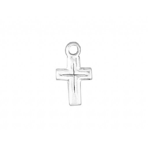 Sterling Silver Cross Charm