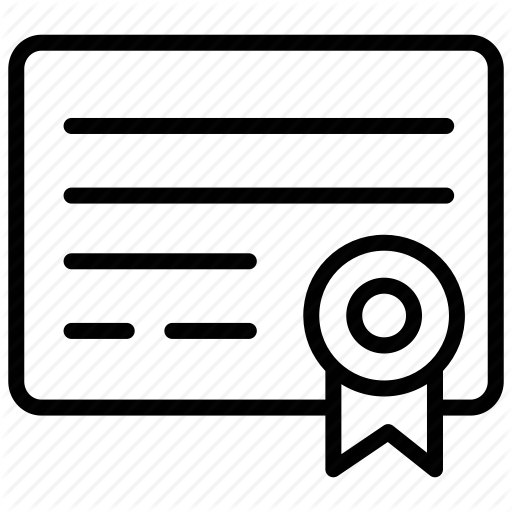 Award, Certificate, Charter, Education, School Icon