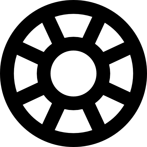 Wheel Or Window Of Circular Shape Icons Free Download