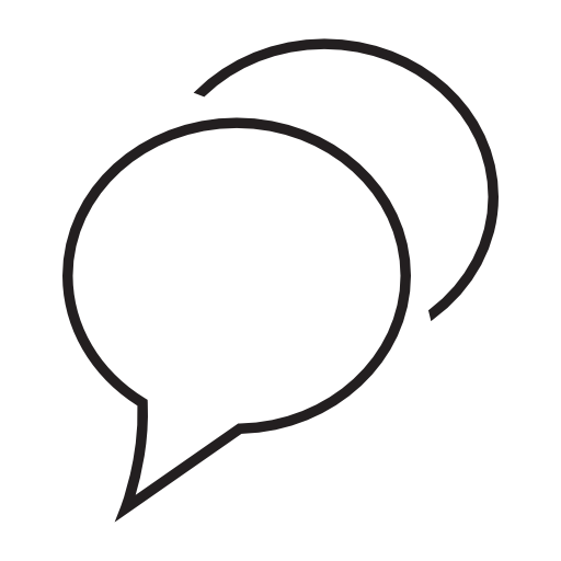Chat Bubbles Design Icons Free Icons Download
