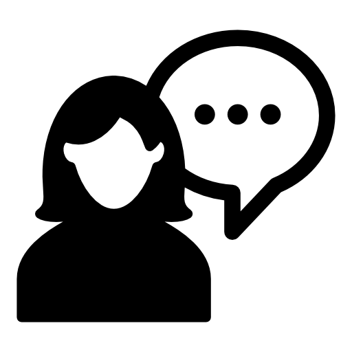 Women Chat Logo Icon Free Icons Download