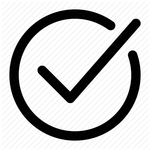 Check, Check Mark, Checkmark, Circle Icon