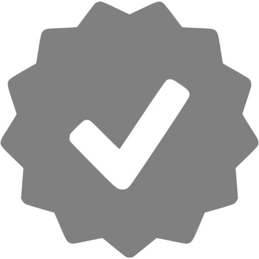 Gray Approval Icon