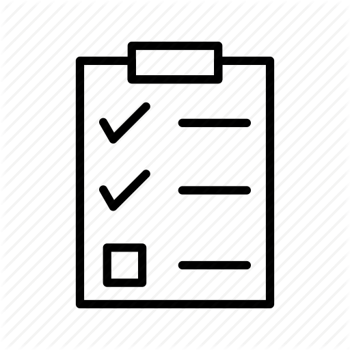 Check List, Checklist, Clipboard, List Icon
