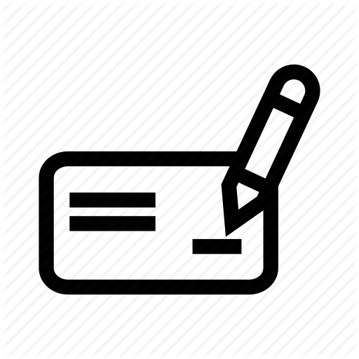 Banking, Check, Cheque, Finance, Payment Icon
