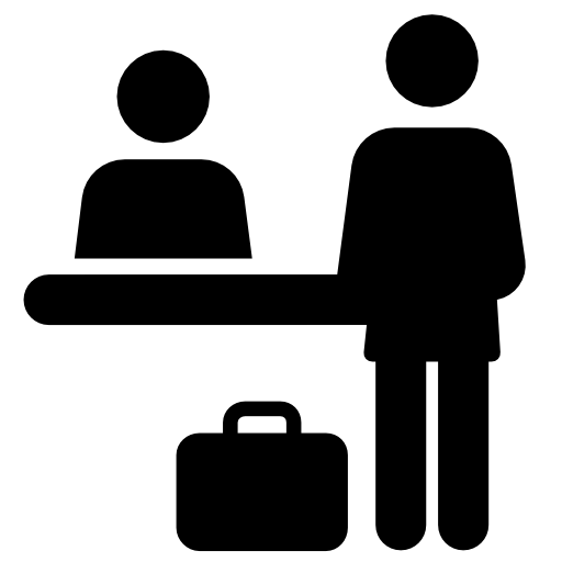 Check In, Hotel Flat Icon Free Flat Icons All Shapes, Colors