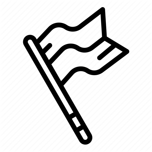 Checkpoint, Flag, Game Icon
