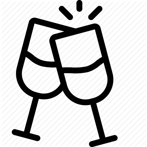 Cheers, Drink, Wine Icon