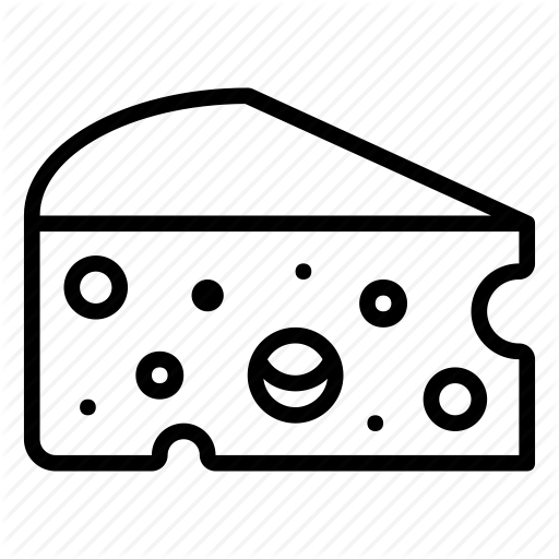 Cheddard, Cheese, Holes Icon