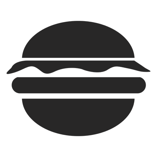 Hamburger Flat Icon