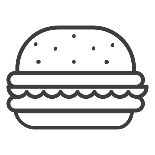 Hamburger Stroke Icon