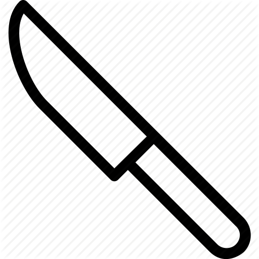 Chef Knife, Chopping, Cutting, Kitchen, Knife Icon