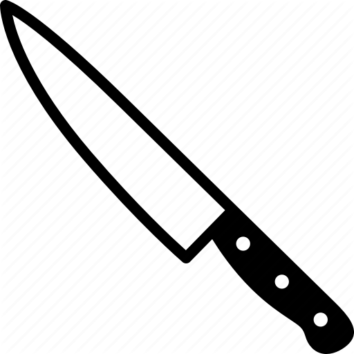 Blade, Chef, Chef's, Cook's, Cutting, Gyuto, Knife Icon