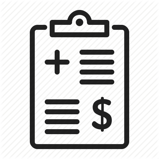 List, Medical, Price Icon