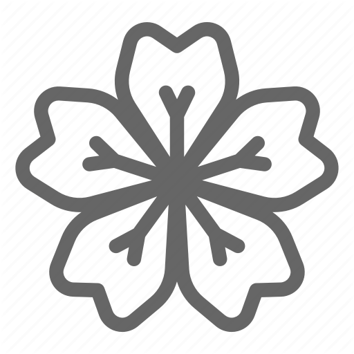 Cherry Blossom, Flower, Nature, Sakura Icon