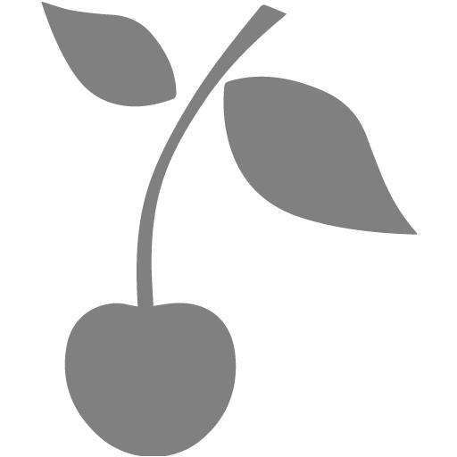 Gray Cherry Icon