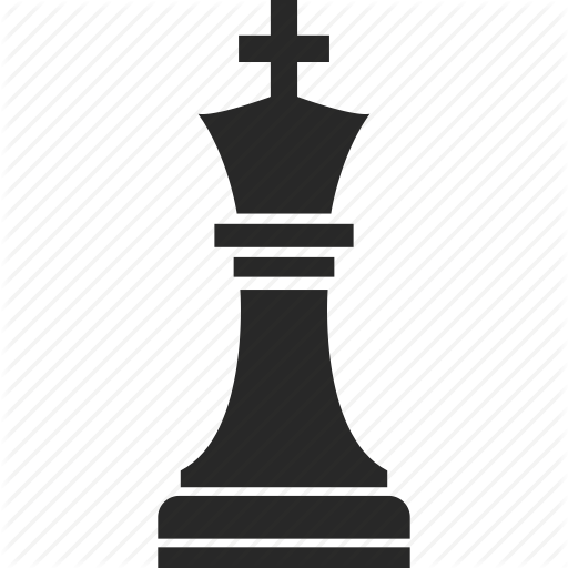 Chess, Game, Game Piece, King Icon