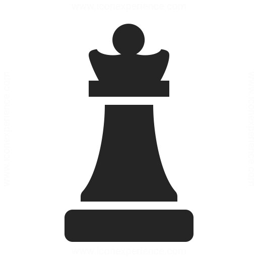 Chess Piece Queen Icon Iconexperience