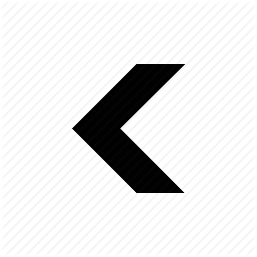 Arrow, Chevron, Fat, Medium Icon