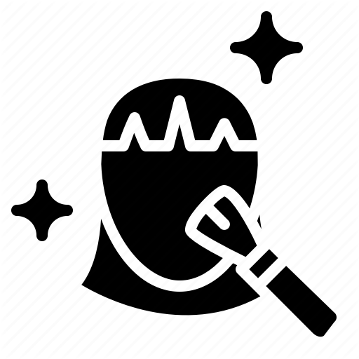 Beauty, Brush, Girl, Makeup Icon