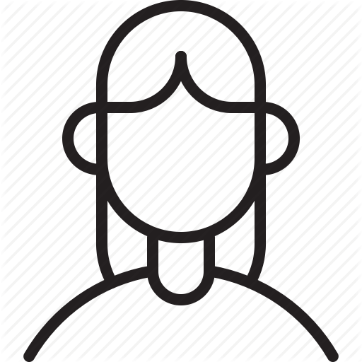 Avatar, Girl, Icon, Line, Person, User Icon
