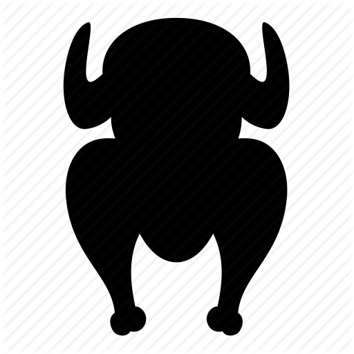 Chicken, Food Icon