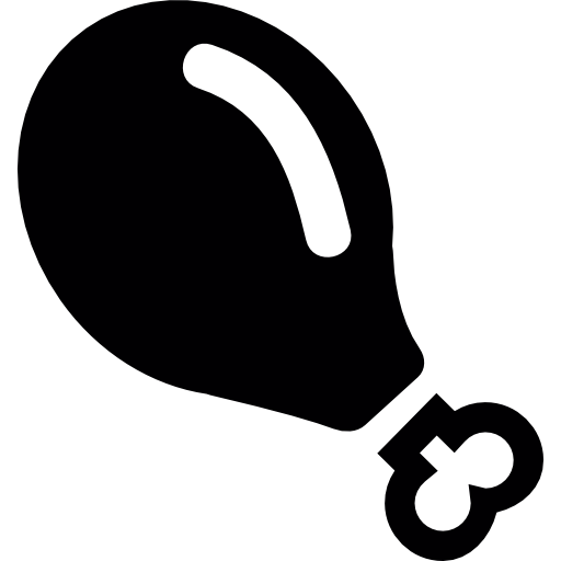 Chicken Leg Icons Free Download