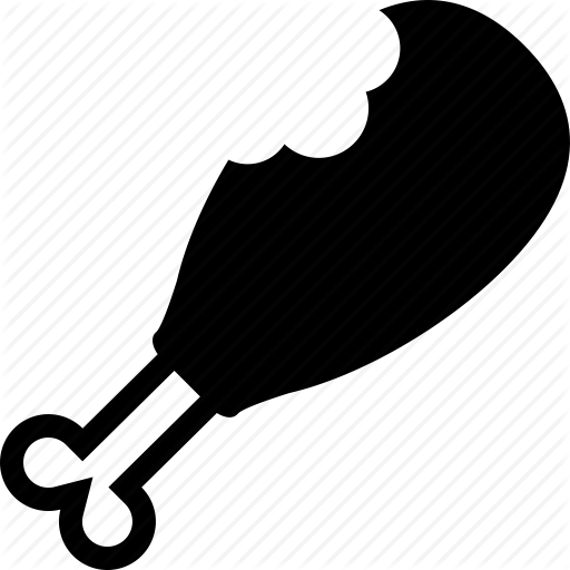 Chicken, Fast, Food, Wing Icon