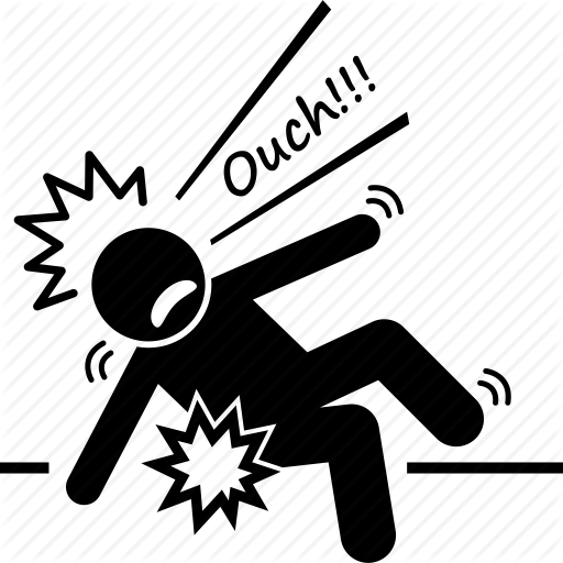 Accident, Child, Children, Down, Fall, Fell Icon
